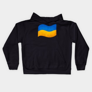 The Flag of Ukraine Kids Hoodie